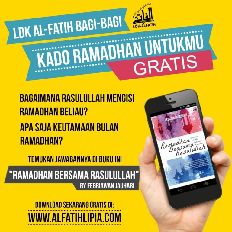 Buku Gratis "Ramadhan Bersama Rasulullah" Bagi Bagi Kado Ramadhan 768x768