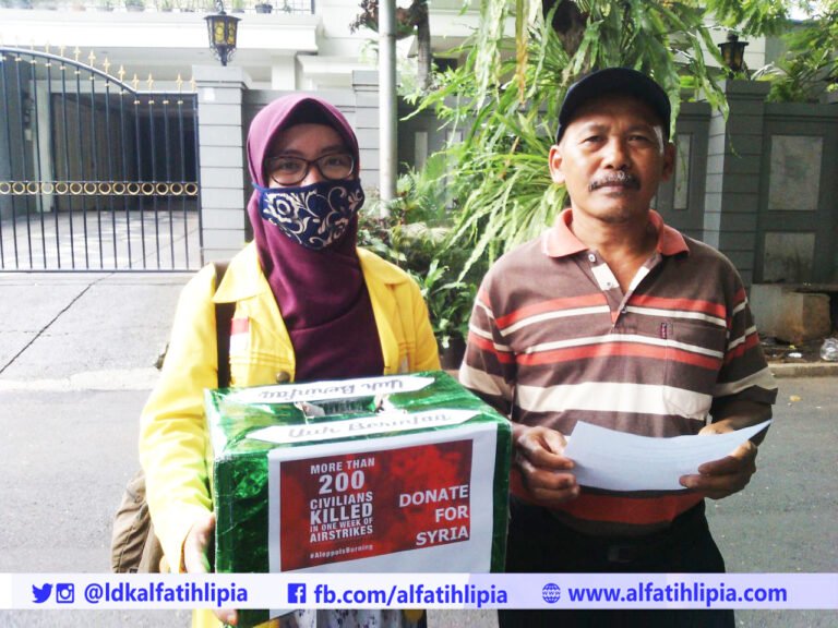 Aksi Solidaritas Rakyat Suriah dan Tukang Buah Keliling Lipia 021 768x576